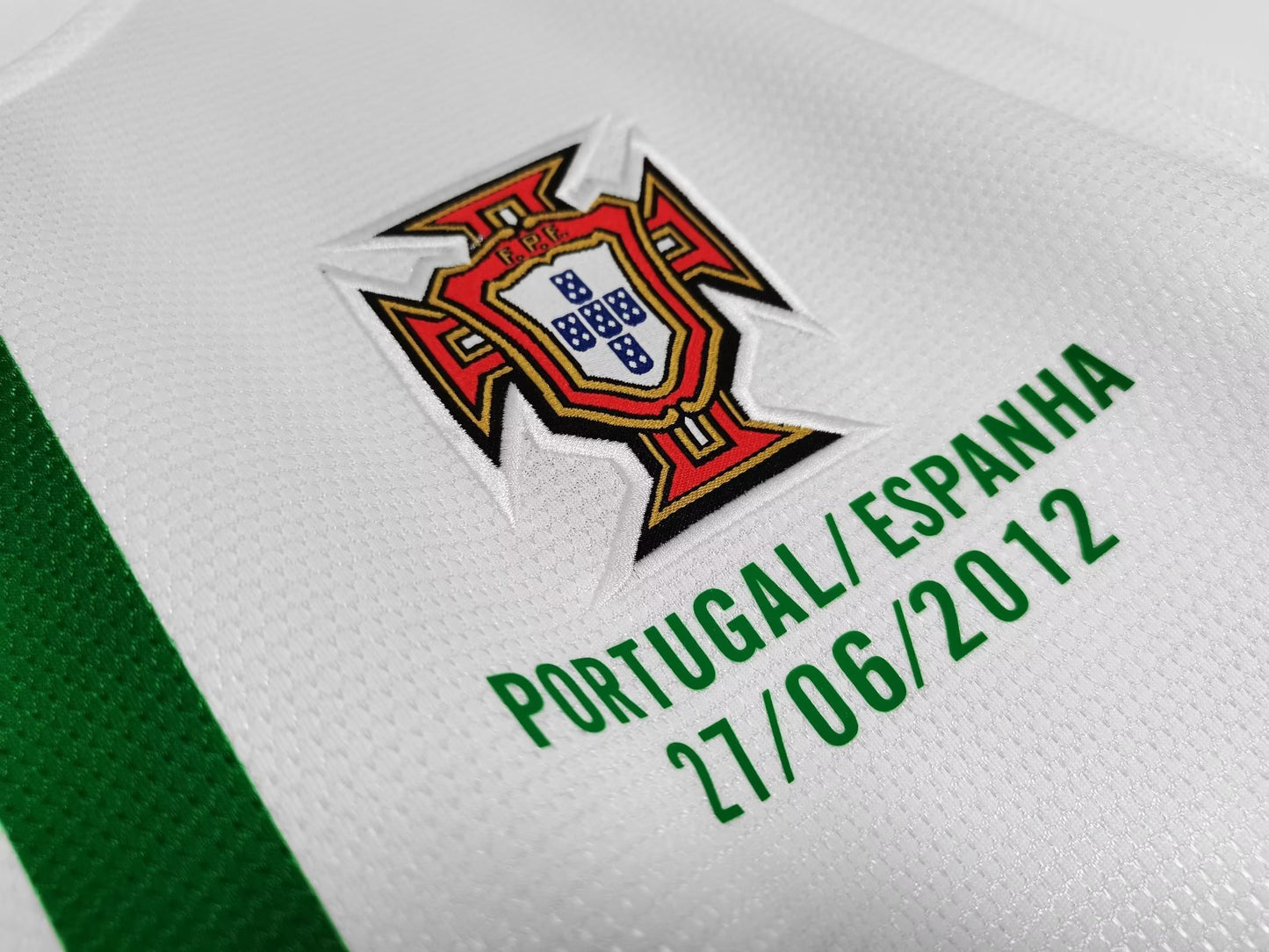 2012 Portugal Retro Away Jersey (Long Sleeve)