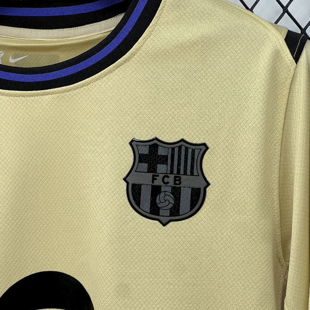 25/26 FC Barcelona Away Jersey (Long Sleeve)