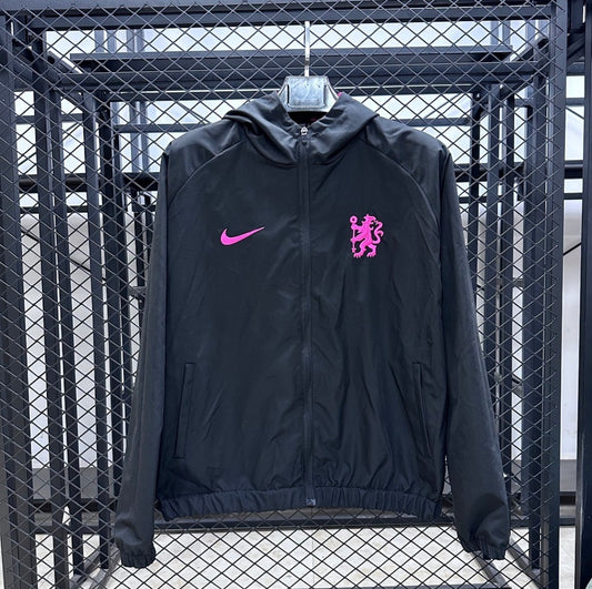 Chelsea Black And Pink Windbreaker