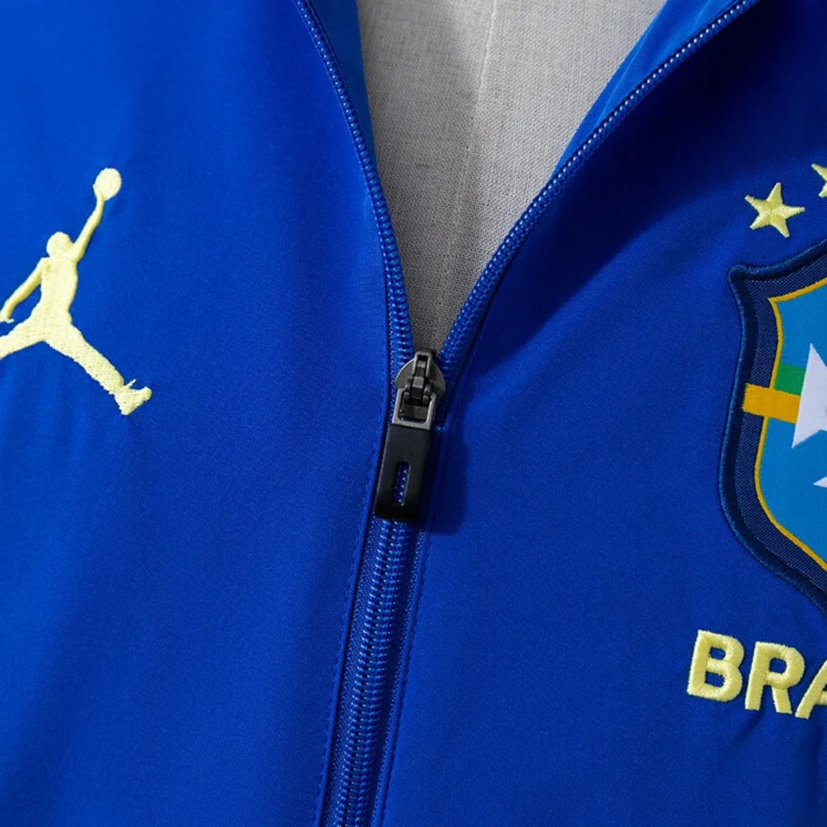 Brazil x Jordan Blue Windbreaker