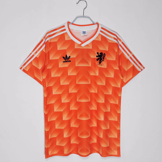 1988 Netherlands Retro Home Jersey