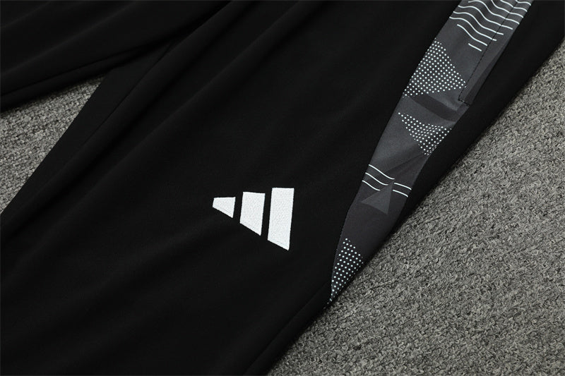 2025 Algeria Black 1/4 Zip Tracksuit