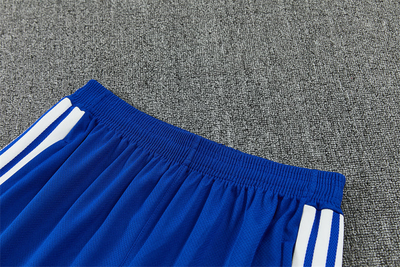 26/27 Juventus Blue/White Shorts Training Set