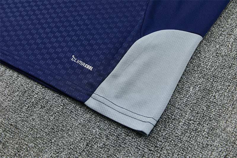26/27 Real Madrid Dark Blue Shorts Training Set