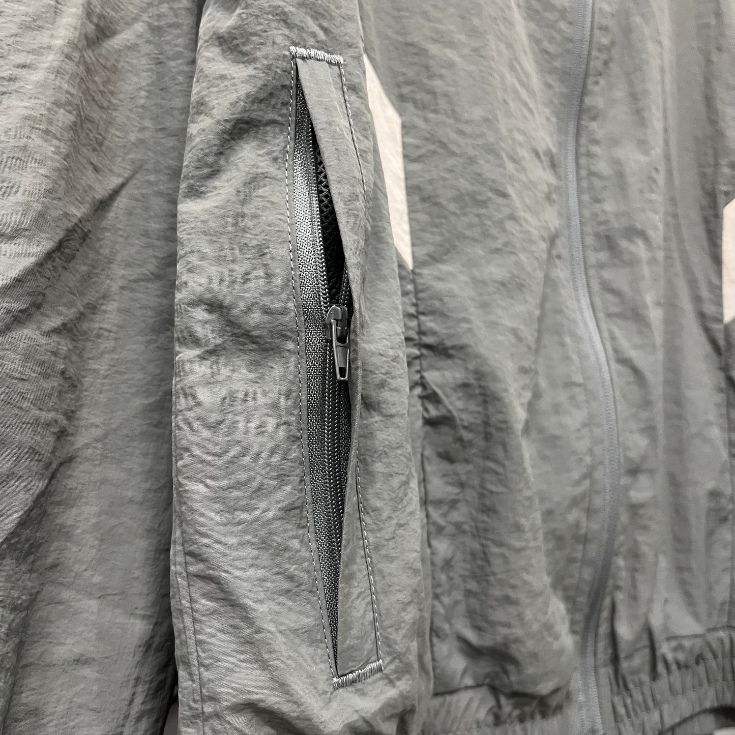 Real Madrid Grey Windbreaker