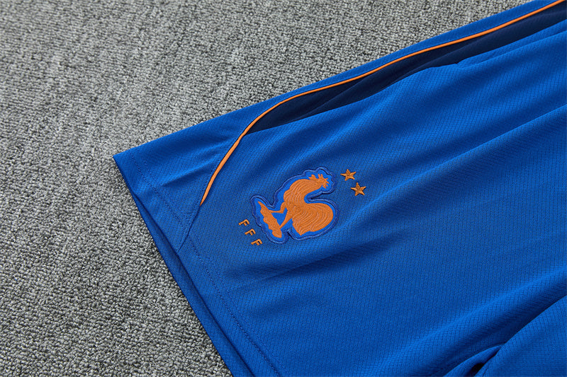 France Blue Shorts Training Set