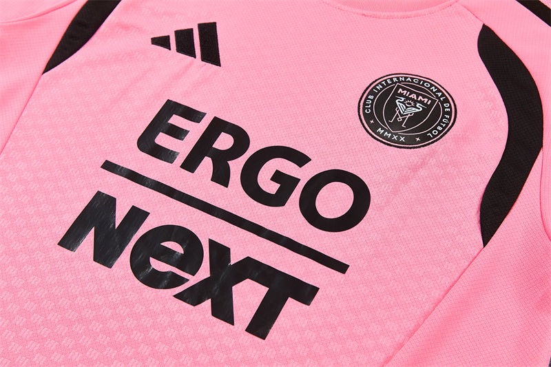 26/27 Inter Miami Pink/Black Shorts Training Set