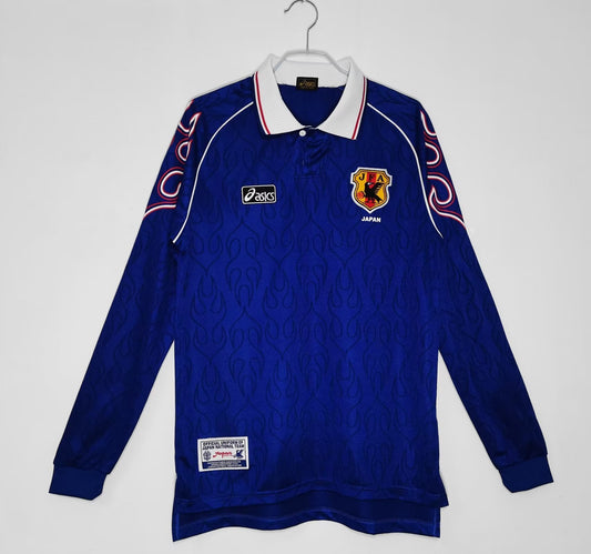 1998 Japan Retro Home Jersey (Long Sleeve)