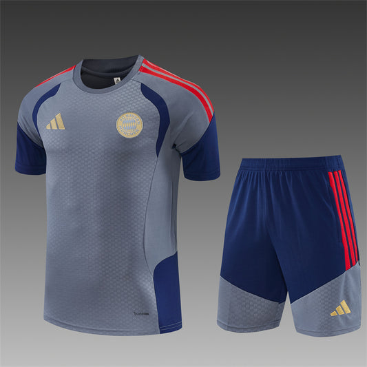 26/27 FC Bayern Munich Grey/Navy Short Training Set