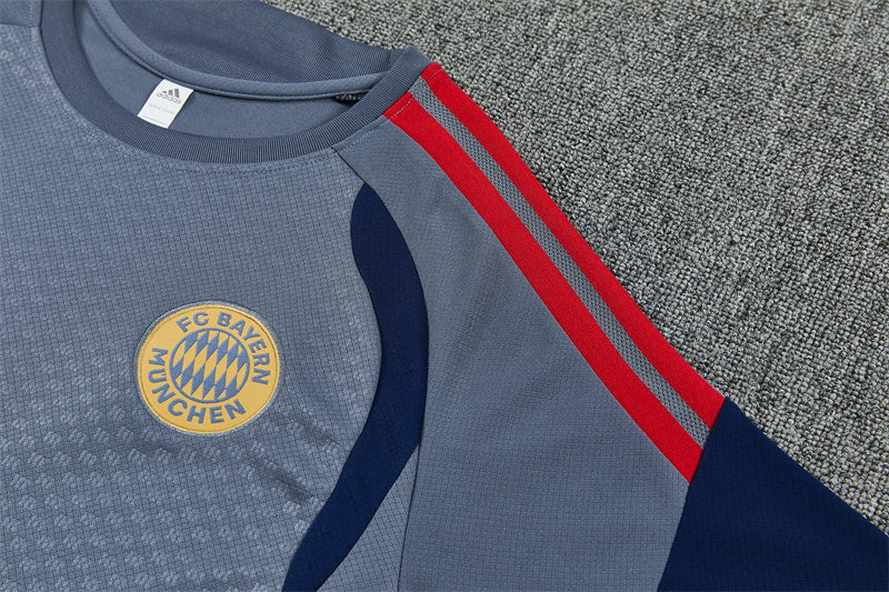 26/27 FC Bayern Munich Grey/Navy Short Training Set