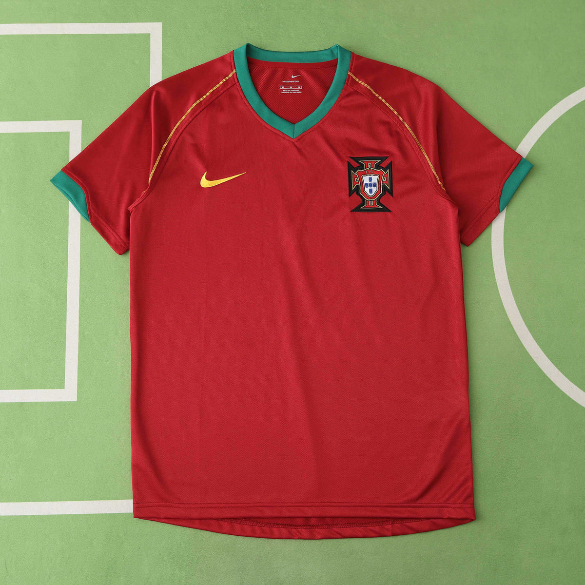 2006 Portugal Retro Home Jersey