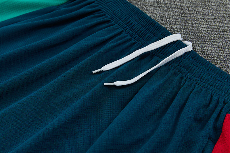 Portugal Dark Green Shorts Training Set
