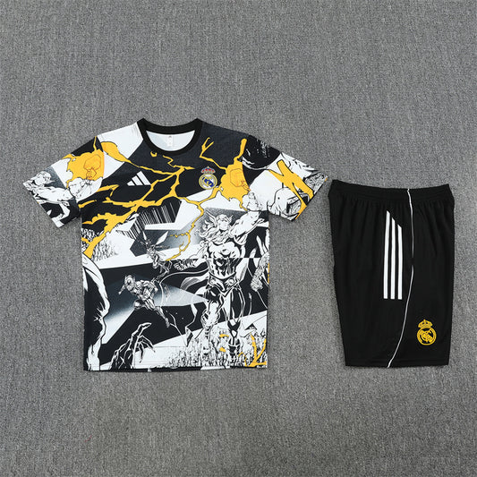 Real Madrid x Marvel “Comic Book” Shorts Training Set