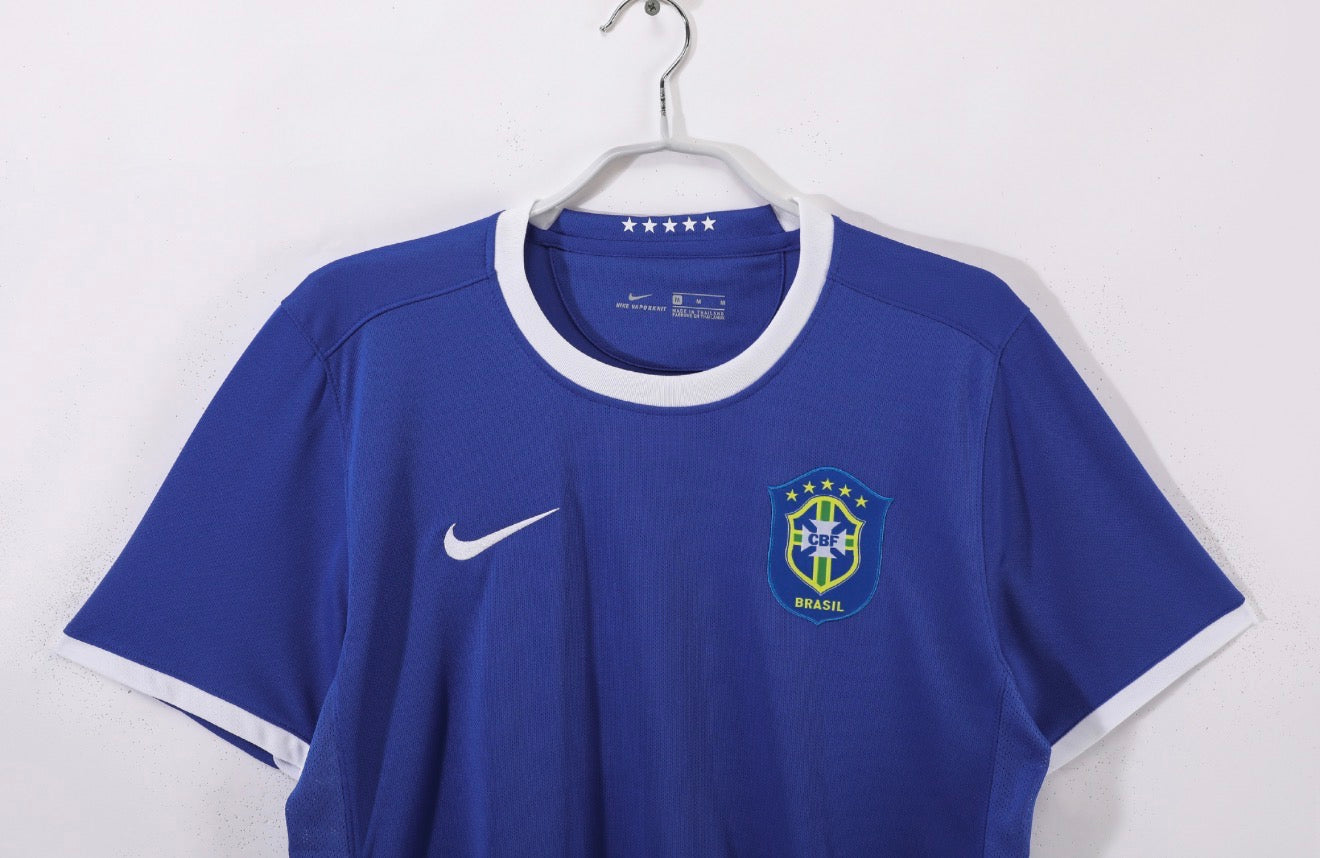 2006 Brazil Retro Away Jersey