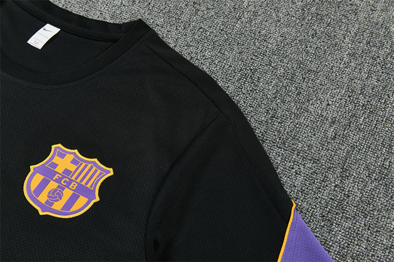 Barcelona x Kobe Bryant Black/Purple Shorts Set