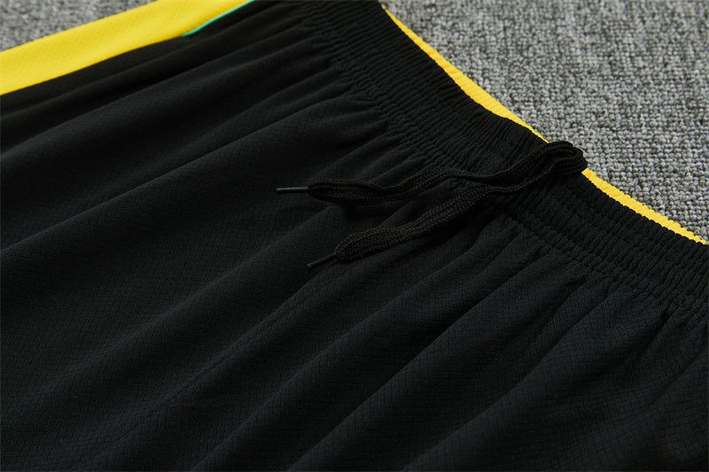 Brazil x Jordan White/Yellow/Black Shorts Training Set
