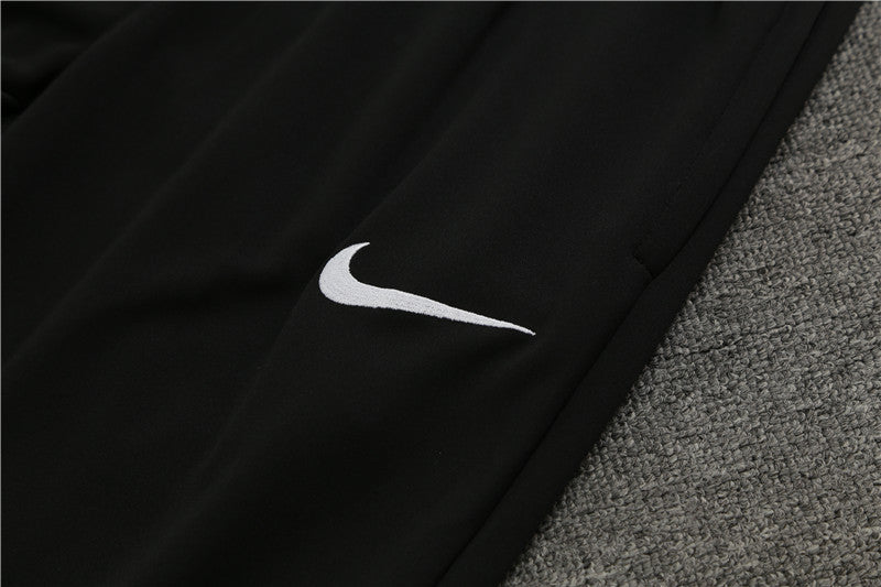 24/25 FC Barcelona Black, Blue And Red 1/4 Zip Tracksuit