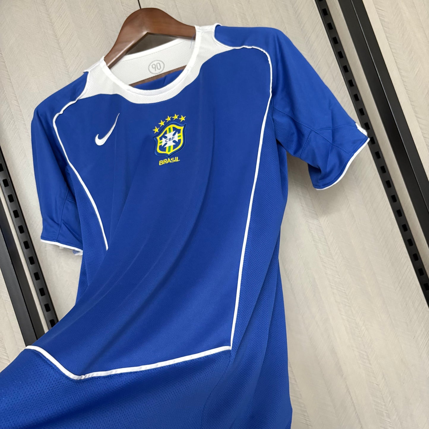 2004 Brazil Retro Away Jersey