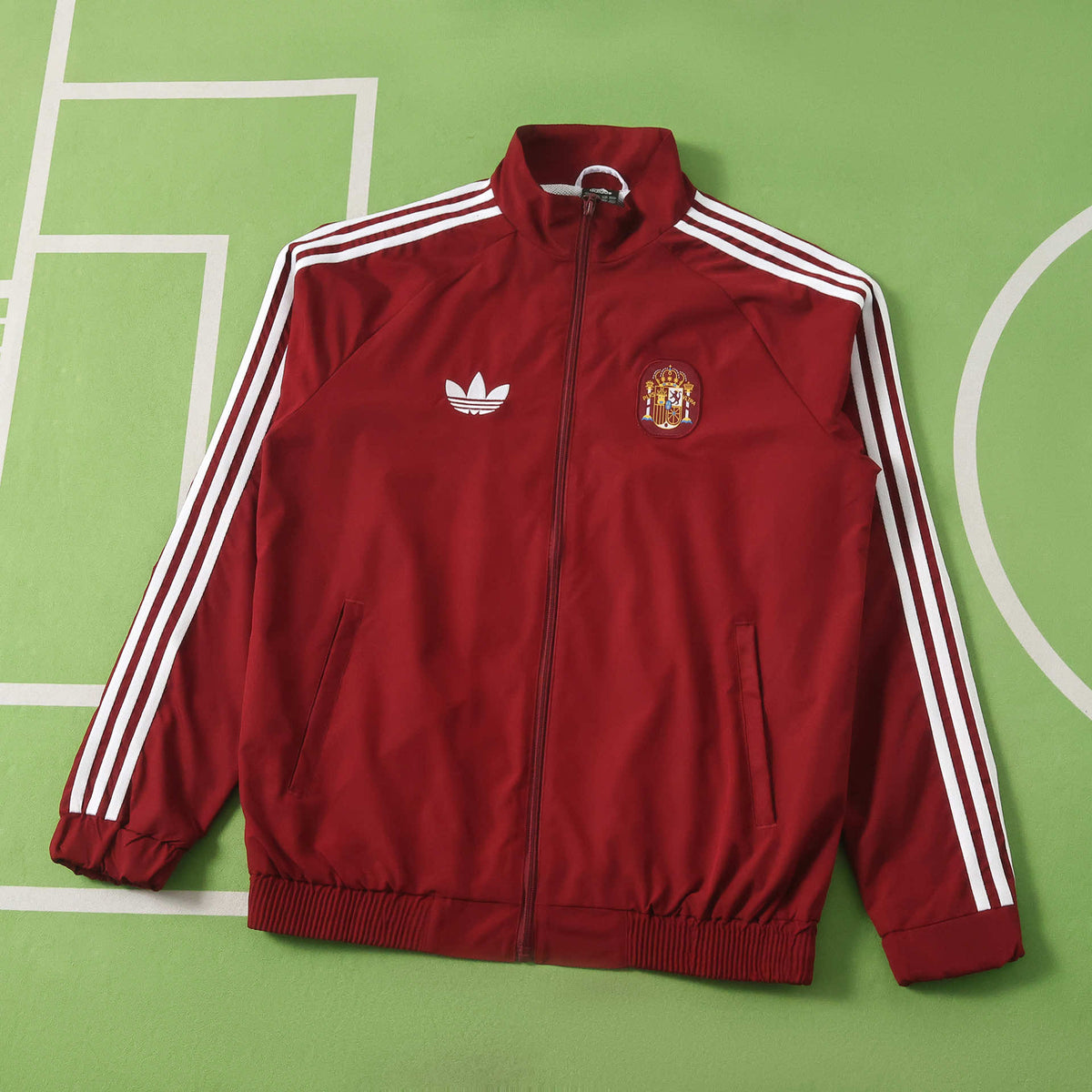 Spain Red Windbreaker