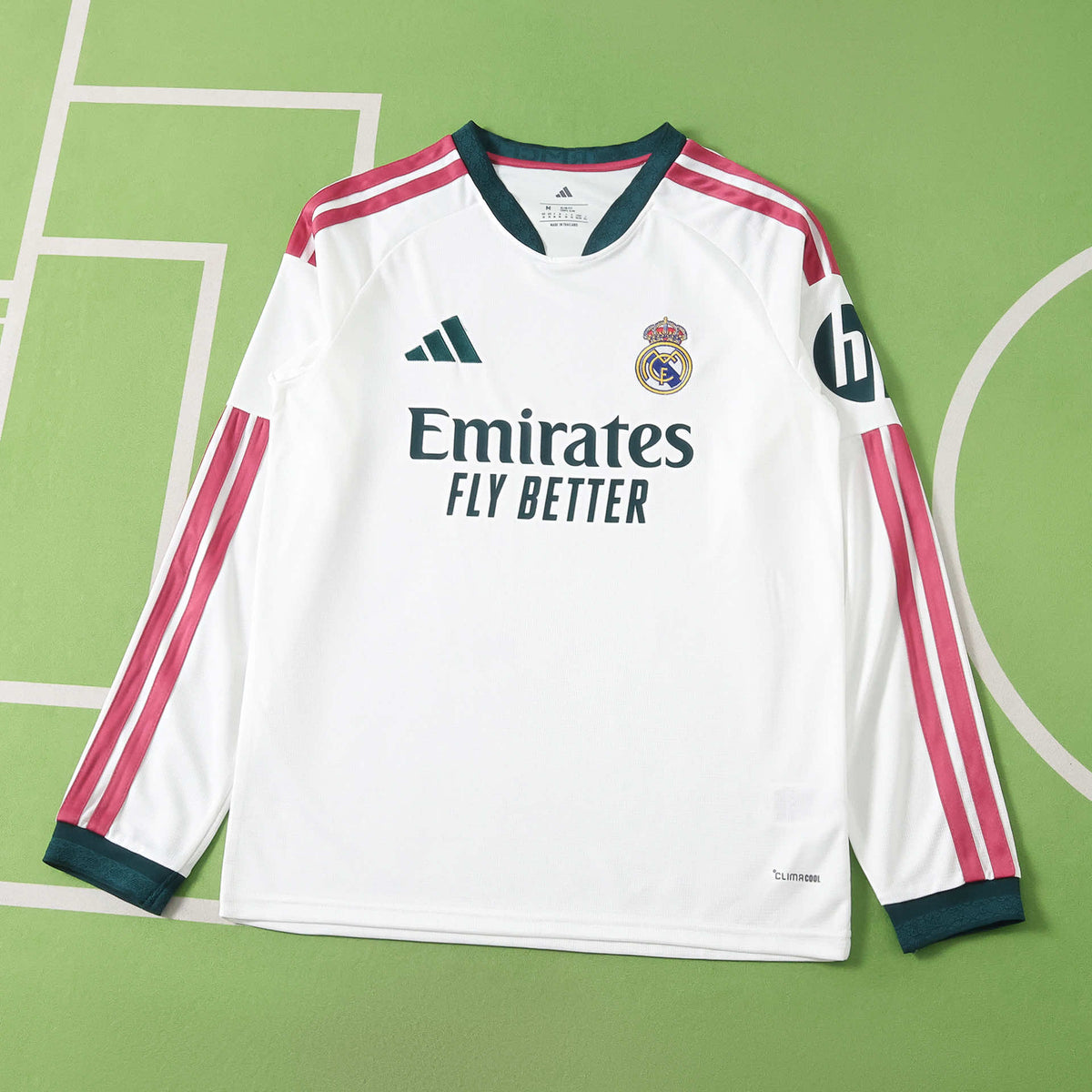 26/27 Real Madrid Home Jersey (Long Sleeved)