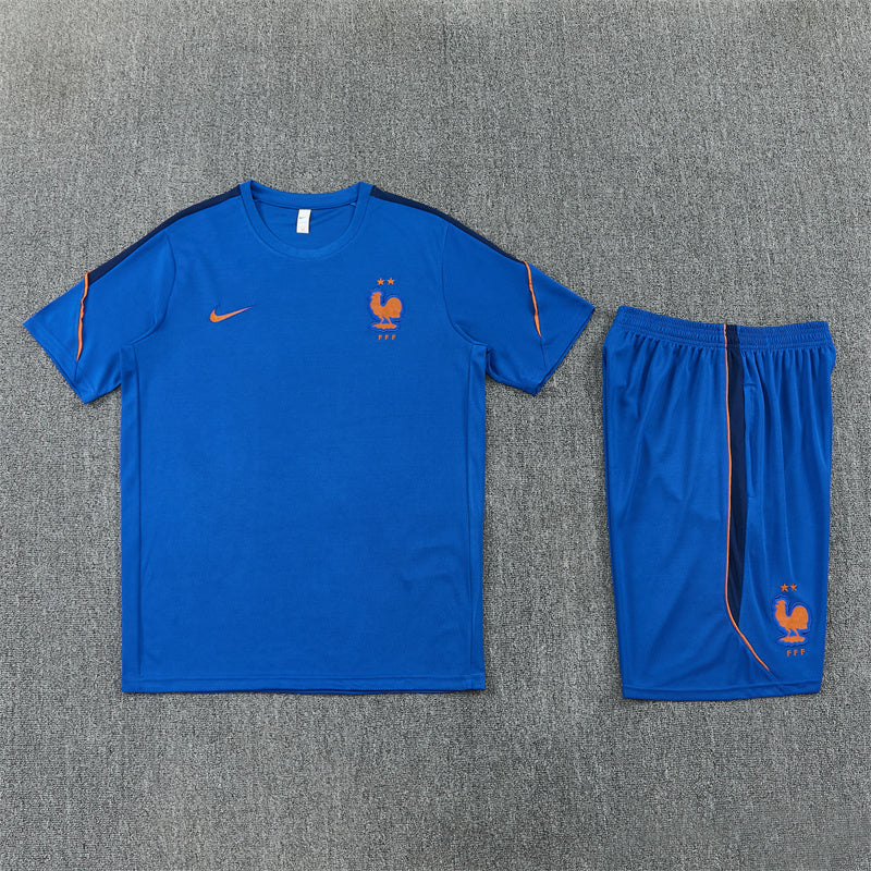 France Blue Shorts Training Set