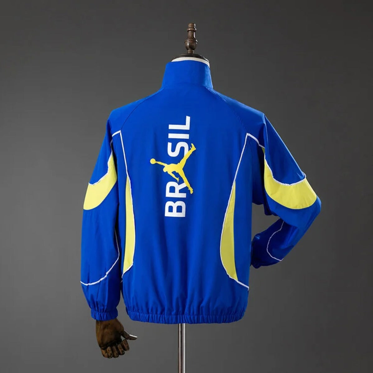 Brazil x Jordan Blue Windbreaker