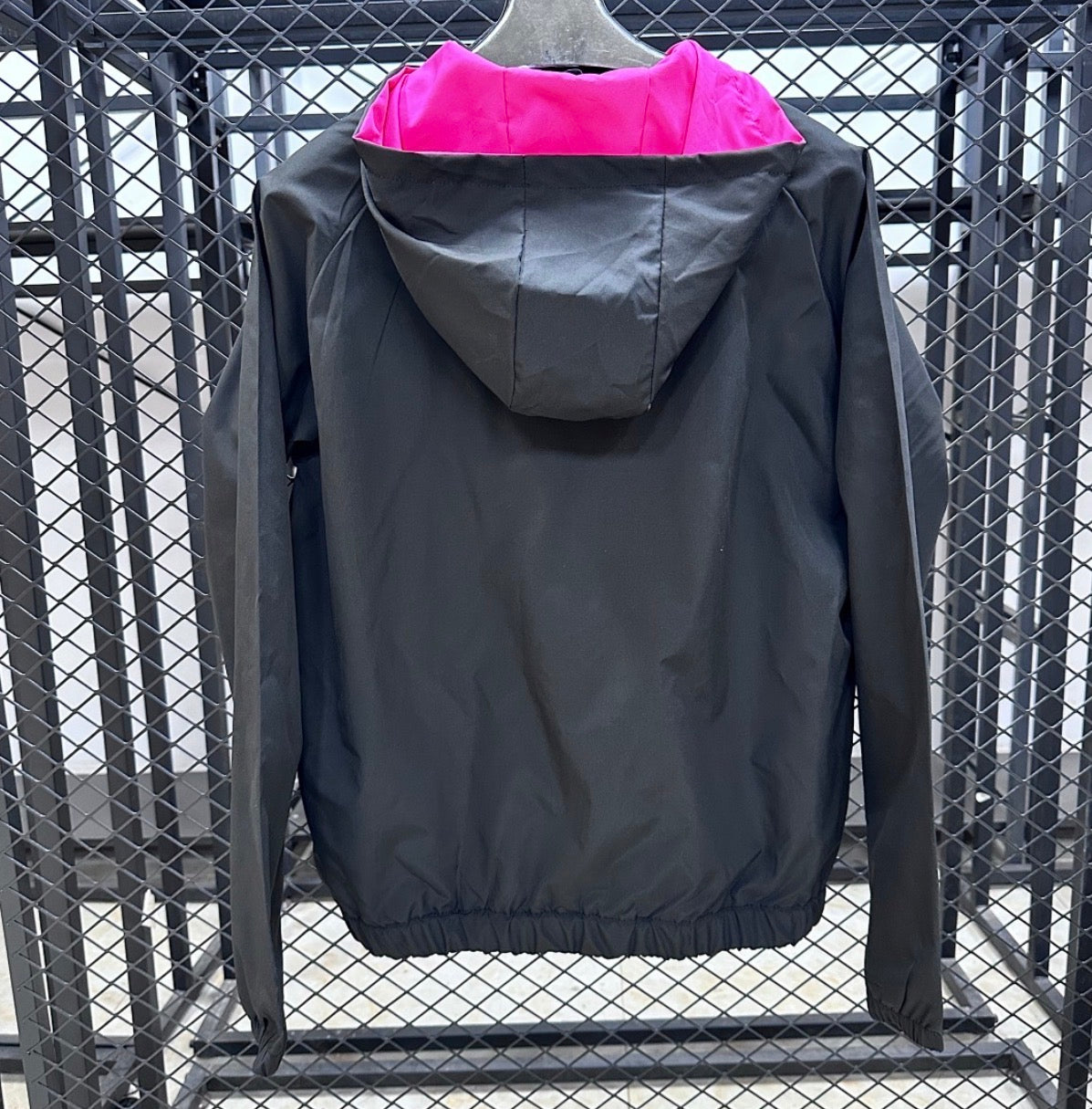 Chelsea Black And Pink Windbreaker