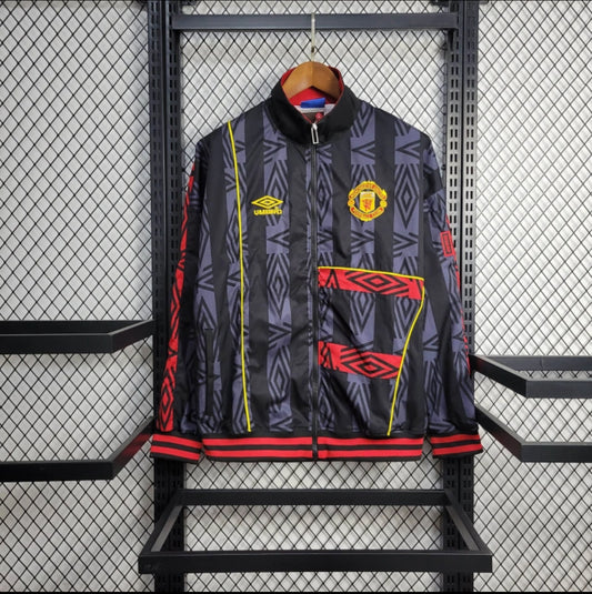 Retro Manchester United Windbreaker