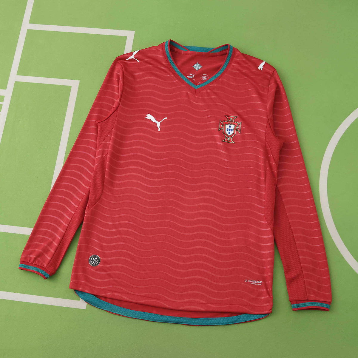2026 Portugal Home Jersey (Long Sleeved)