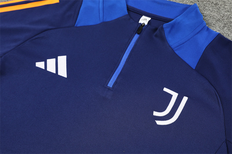 24/25 Juventus Blue 1/4 Zip Tracksuit