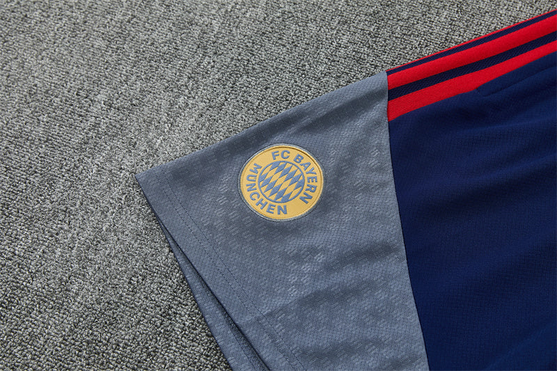 26/27 FC Bayern Munich Grey/Navy Short Training Set
