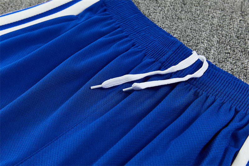 26/27 Juventus Blue/White Shorts Training Set