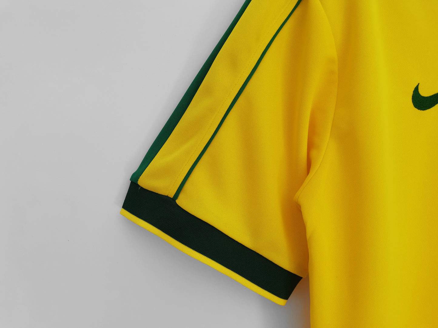 1998 Brazil Retro Home Jersey