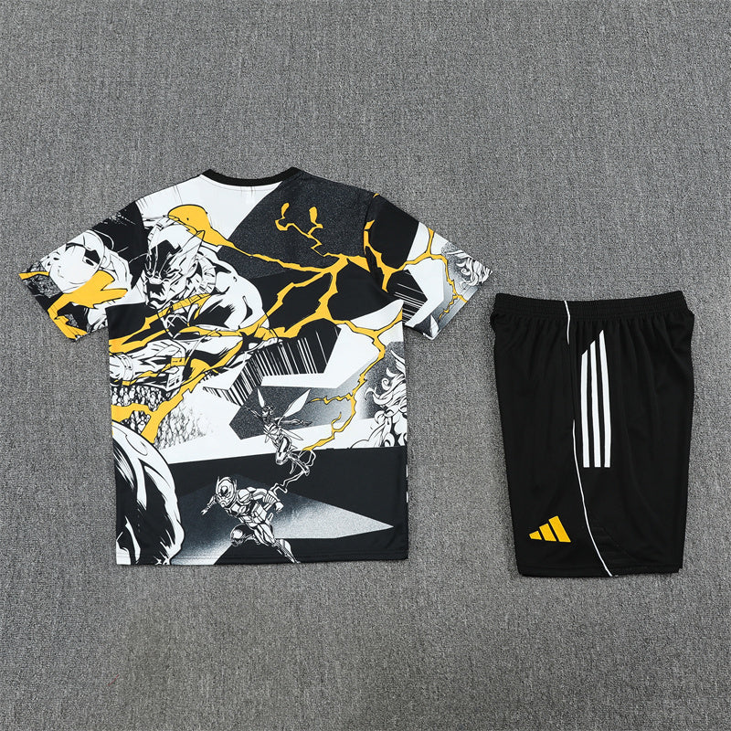 Real Madrid x Marvel “Comic Book” Shorts Training Set