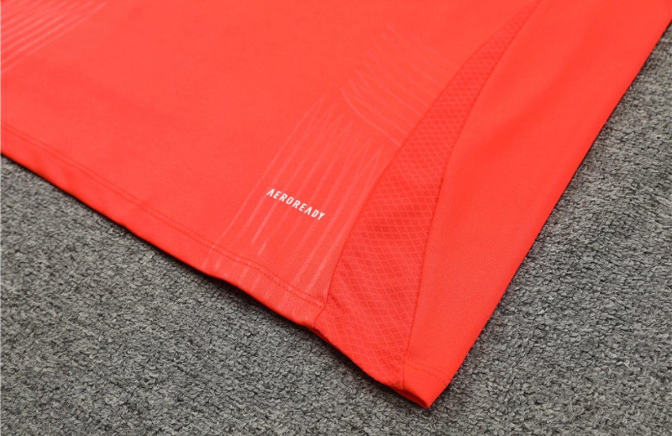 24/25 Manchester United Orange And Navy Tracksuit