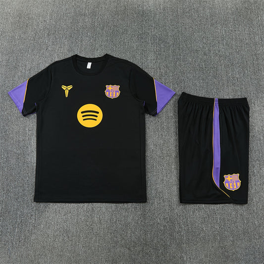 Barcelona x Kobe Bryant Black/Purple Shorts Set