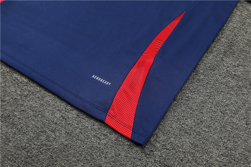 2025 Spain Blue 1/4 Zip Tracksuit