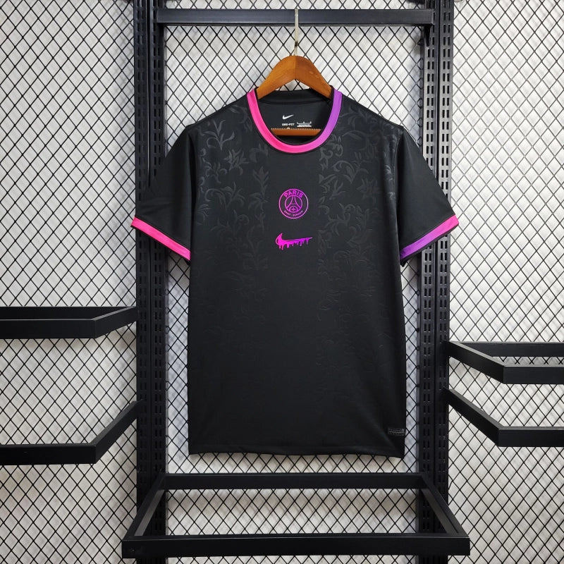 PSG x GTO Black And Pink Special Edition Jersey