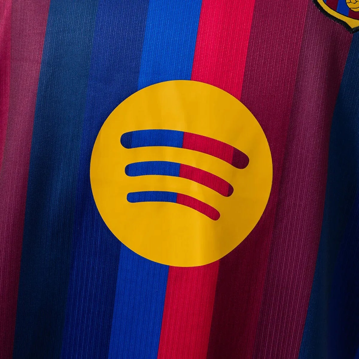 26/27 Barcelona Home Jersey (Long Sleeve)