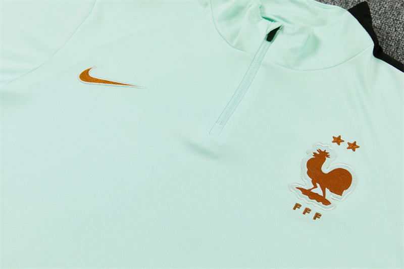 2026 France Mint 1/4 Zip Tracksuit