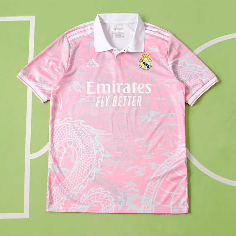 Real Madrid Pink Dragon Concept Jersey
