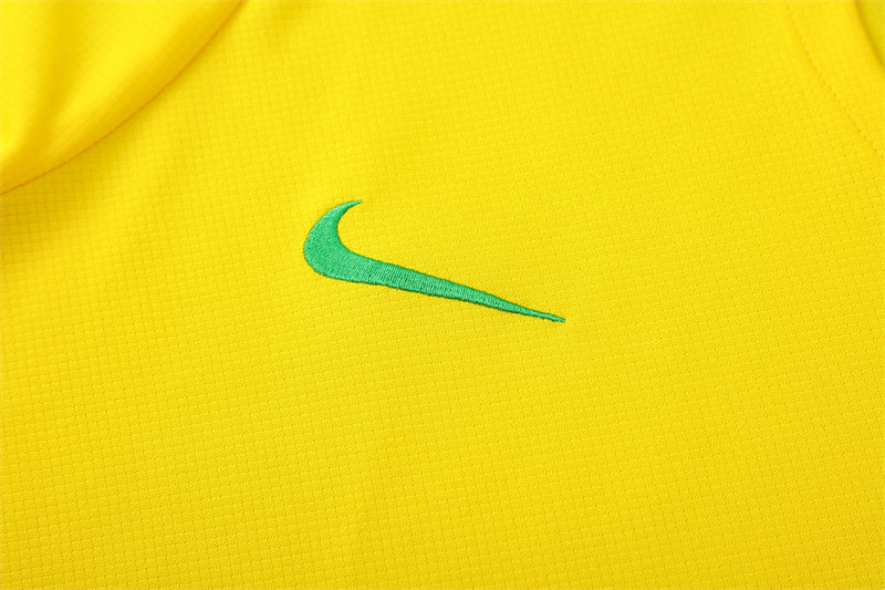 Brazil Yellow/Orange Shorts Training Set