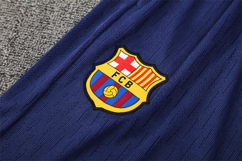25/26 FC Barcelona Navy/Purple 1/4 Zip Tracksuit