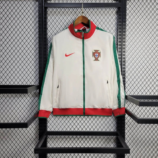 Portugal Cream/Red/Green Windbreaker