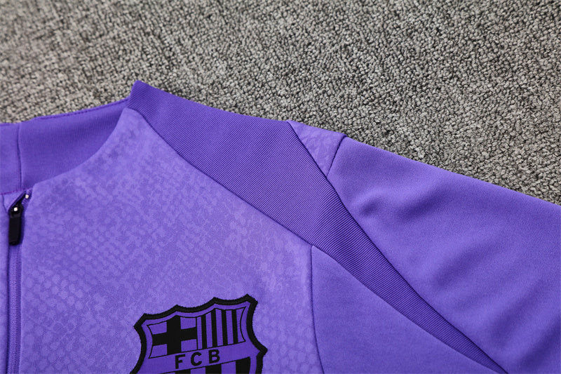 FC Barcelona x Kobe Bryant Purple 1/4 Zip Tracksuit