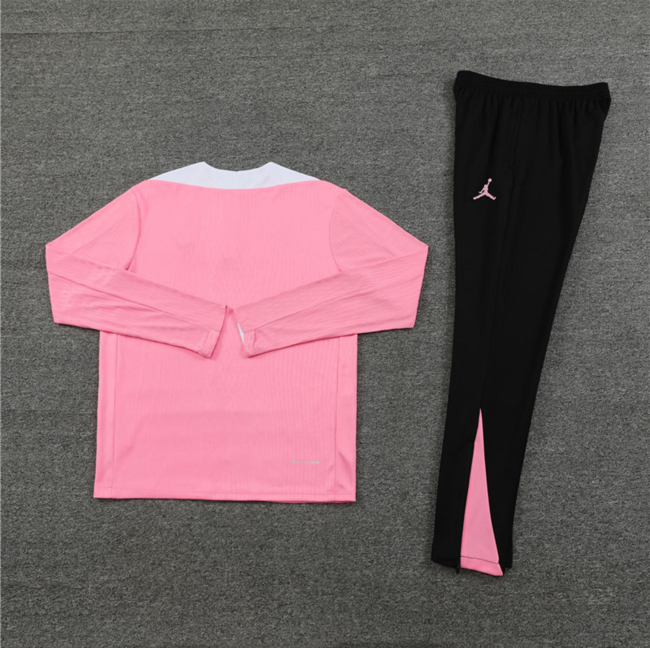 24/25 Jordan x PSG Pink 1/4 Zip Tracksuit