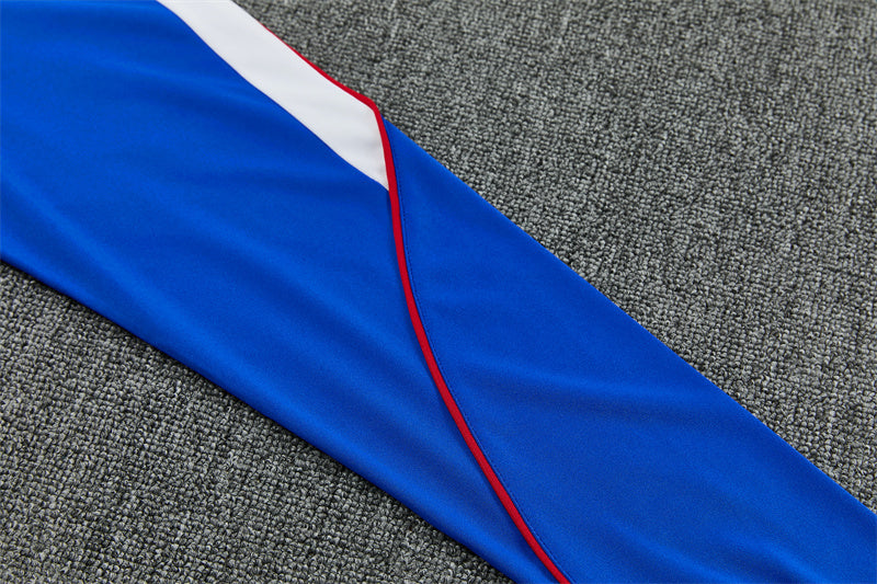 26/27 Chelsea FC White and Blue 1/4 Zip Tracksuit