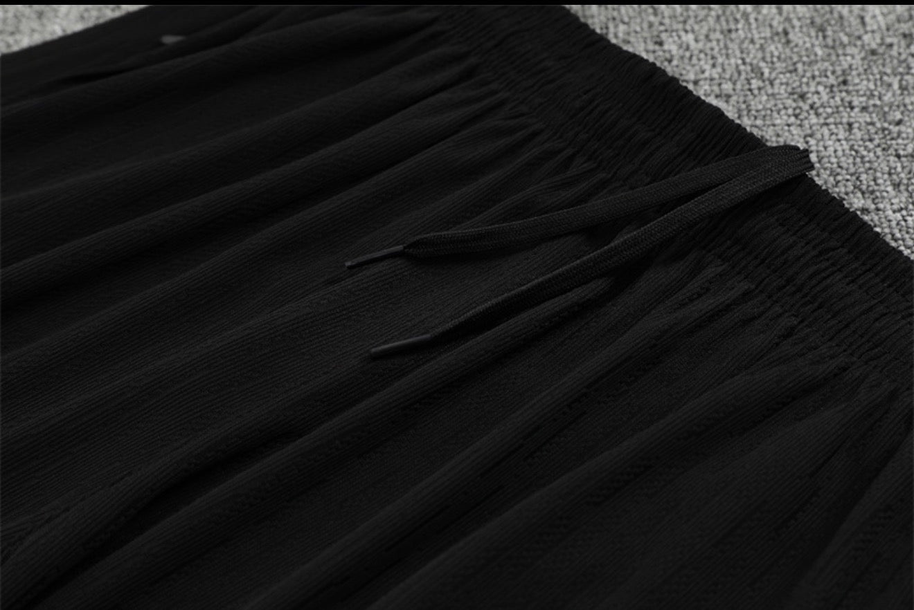 2025 Brazil Black 1/4 Zip Tracksuit