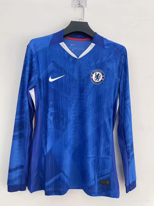 25/26 Chelsea Home Jersey (Long Sleeve) players version