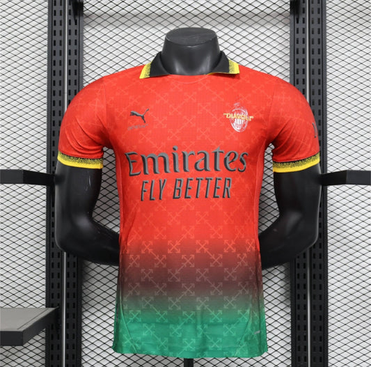 AC Milan x Off-White Red Jersey (Players Version)